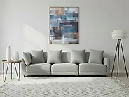 Sofa 3 Seater SIGTUNA Fabric Light Grey_1182987