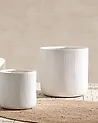 Plant Pot OREOI 55 cm Off-White
