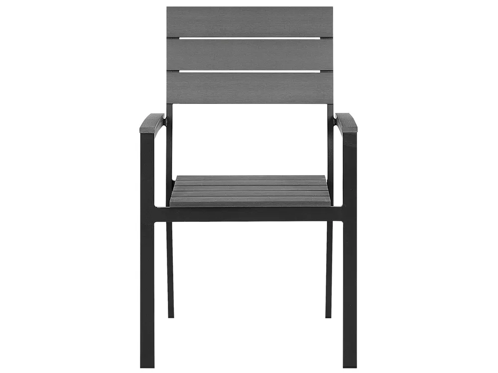 Garden Dining Set 6 Seater COMO Grey_741498