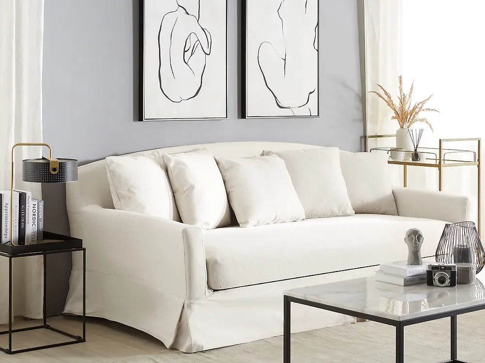 3 pers. sofaovertræk GILJA Cremehvid_1188290