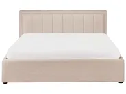 Ottoman Bed MONTLAUR Boucle Beige 160 x 200 cm (EU King Size)_958532
