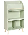 3 Tier Bookcase LILOET 102 cm Light Green