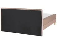 Boxspringbett Samtstoff MARQUISE 160 x 200 cm Beige_796653