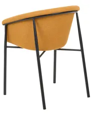 Set of 2 Dining Chairs AMES Orange_868282