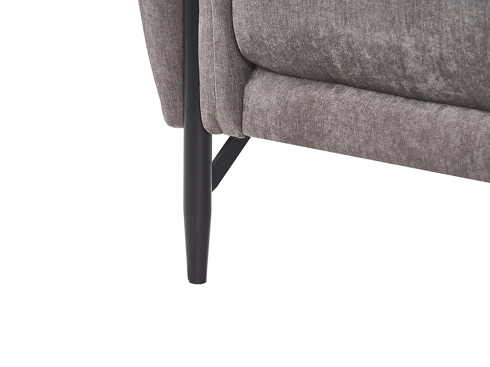 Sofa 3-Sitzer SKARO Chenillegewebe Taupe_1156597