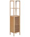 Bamboo Bathroom Shelving Unit Light Wood OWASSO _927641