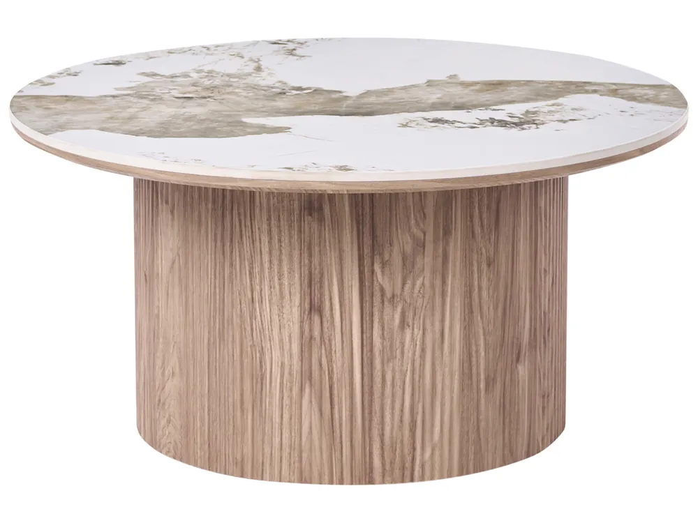 Salontafel MESILLA Acaciahout Bruin