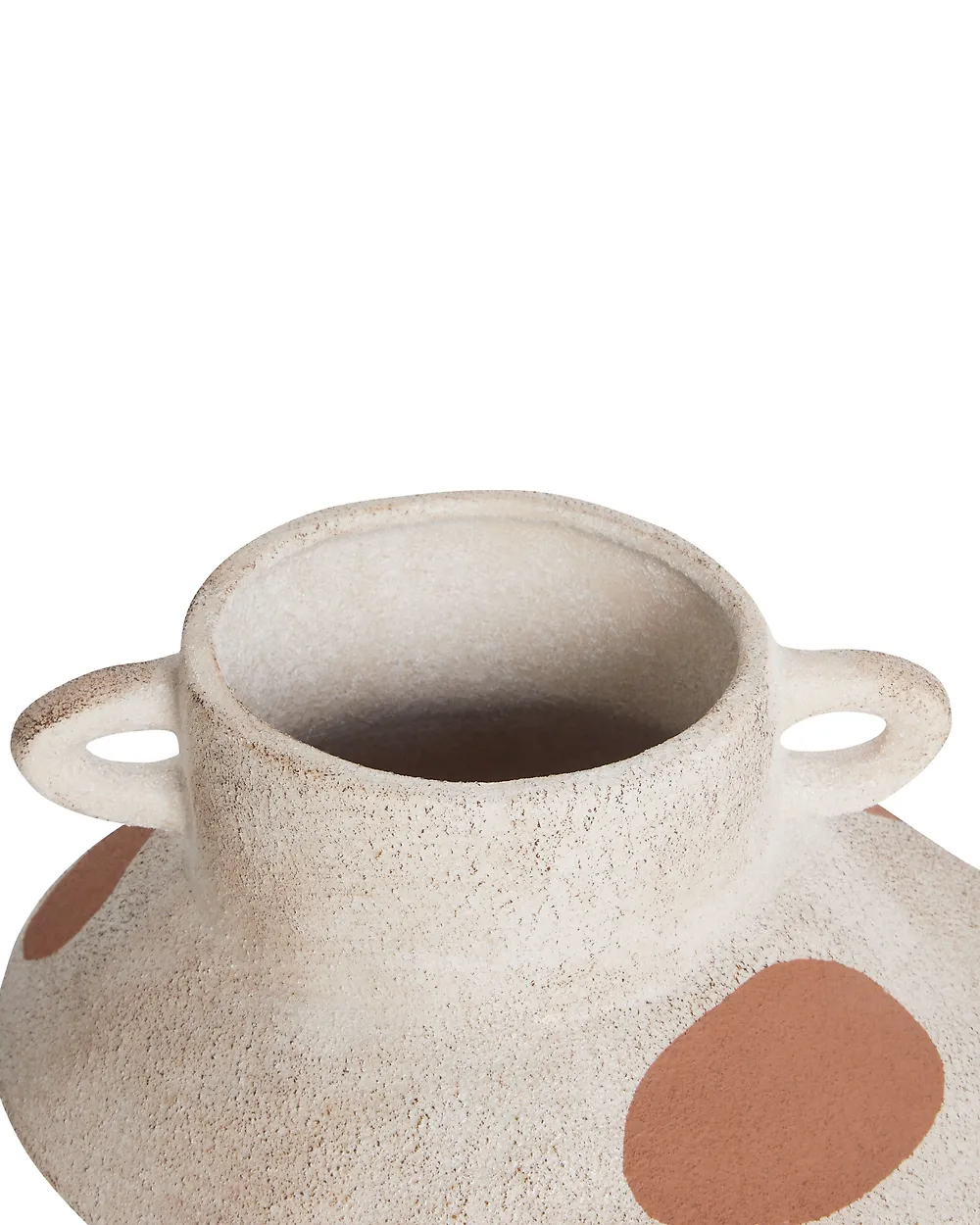 Jarrón para flores ALOSIDAE 19 cm Gres Beige claro_1183904