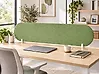 Desk Screen SPARKY 160 x 40 cm Green