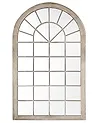 Väggspegel TREVOL 77 cm 130 cm Metall Beige
