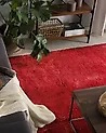Shaggy Rug EVREN Red 160 x 230 cm