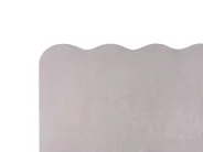 Bett mit Stauraum NANTERRE Chenillegewebe Taupe 160 x 200 cm_1019586