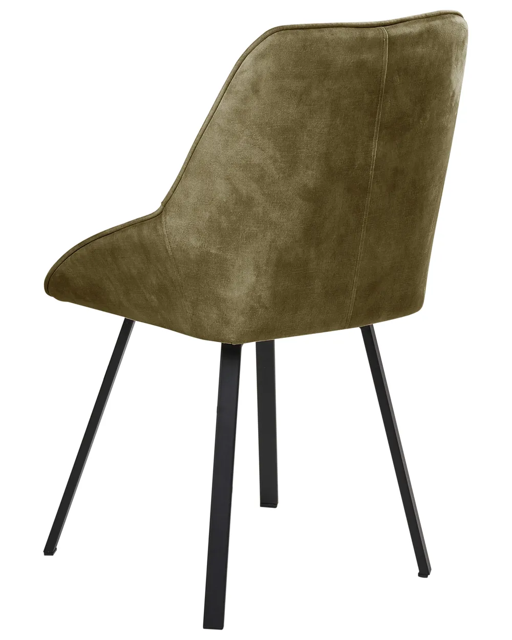 Set di 2 sedie da pranzo TERLTON Velluto Verde_1041289