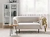 Sofa 2 Seater LOEN Fabric Light Beige