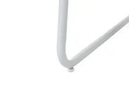 Set da giardino con tavolo 4 posti POMONTE Metallo Bianco_919923