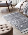 Viscose Area Rug 80 x 150 cm Grey HANLI_836964