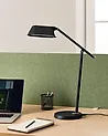 Lámpara LED de escritorio LEONIS con regulador de intensidad Negro
