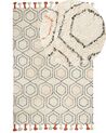 Bavlnený koberec 160 x 230 cm béžová/oranžová HAJIPUR_840426