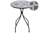 Stolik bistro CIVITA 60 cm 60 cm Metal Czarny_919710