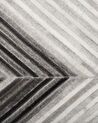 Kožený koberec 140 x 200 cm šedý AYTEPE_751689