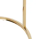 Set di 2 tavolini da caffè GRANGE Vetro temperato Oro_895891
