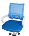 Krzesło biurowe regulowane niebieskie SOLID_920025