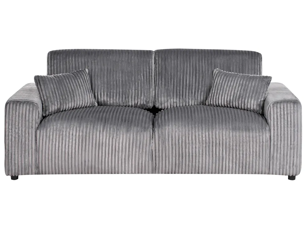 3 Seater SANDORA Corduroy Grey_969136