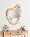 Wall Mirror 77 x 90 cm Light Wood NEURE_938217