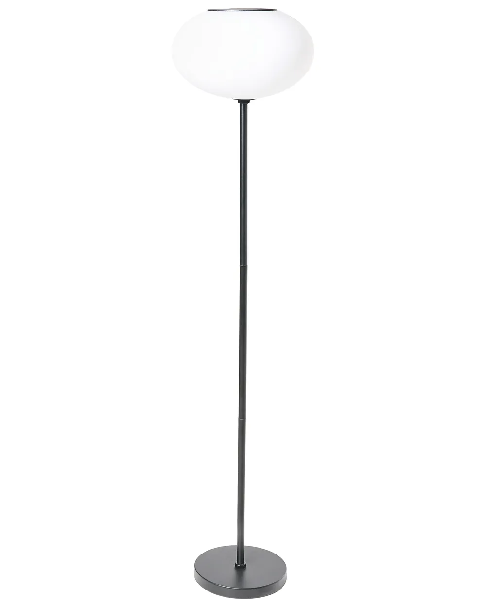 Lampa ogrodowa stojąca solarna LED LUMBE Czarny