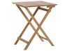 Salon de jardin bistrot table et de 2 chaises en bois TERNI_777958