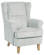 Wingback Chair ABSON Corduroy Light Blue_1186184