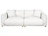 Sofa 3 Seater LUVOS Fabric Off-White