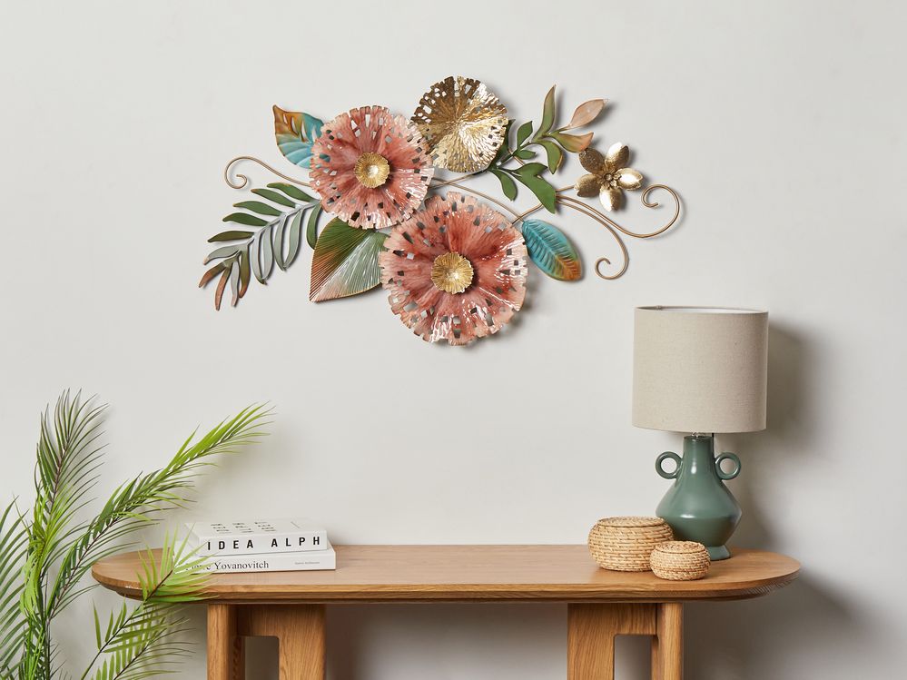 Decoração de parede Flor TECHNETIUM 50 cm Multicolor