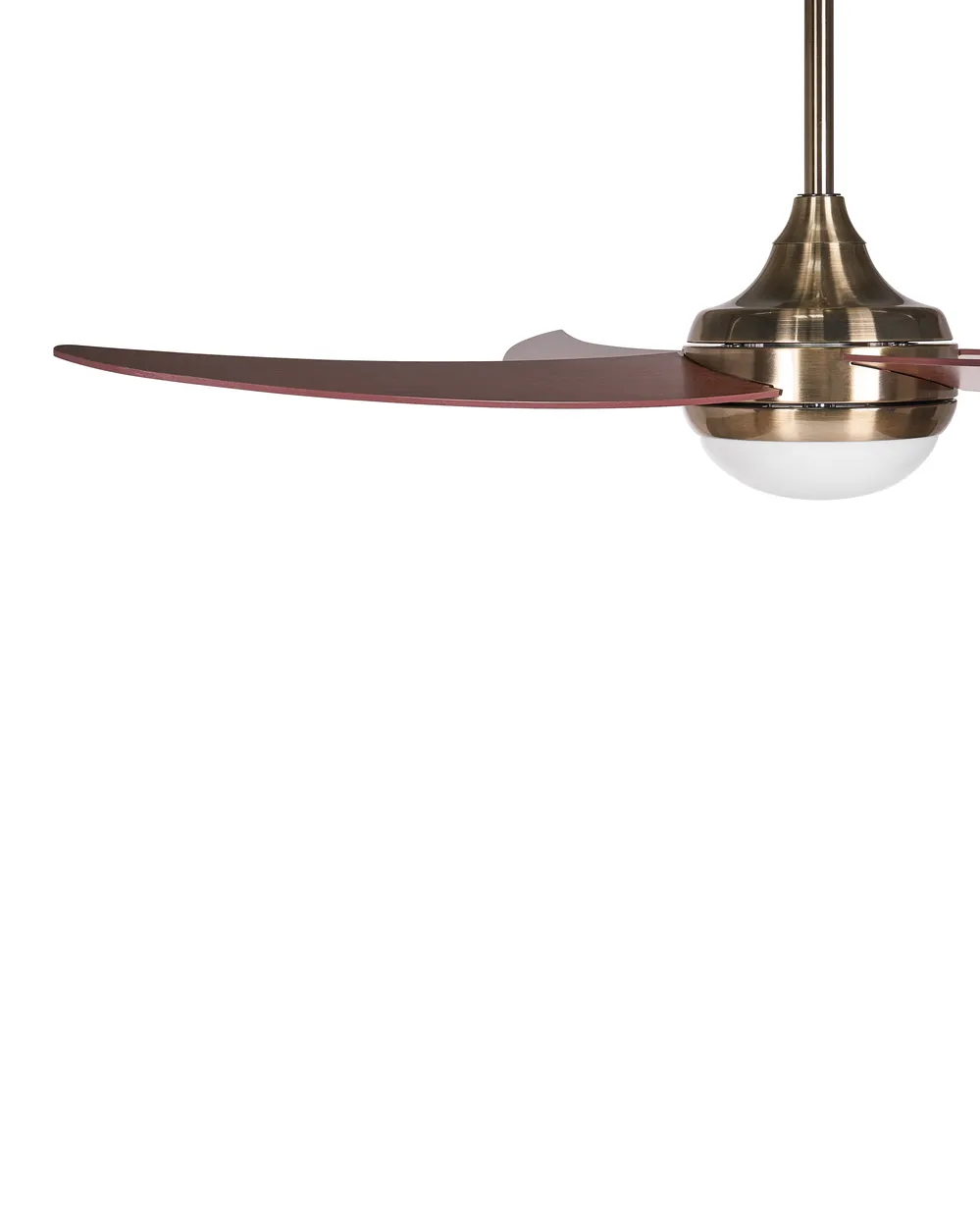 Ceiling Fan with Light CHACANA with Remote LED Brass_1133447