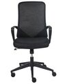 Krzesło biurowe regulowane czarne EXPERT_919636