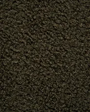 Set di 2 sedie alte MILLS Bouclé Marrone/Verde_1060536