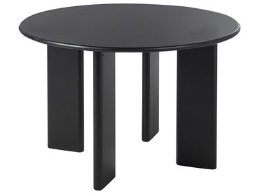 Table de Repas COSMO Noir 120 cm - Élégante & Moderne