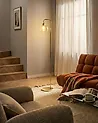 Floor Lamp OKAVANGO Metal Gold