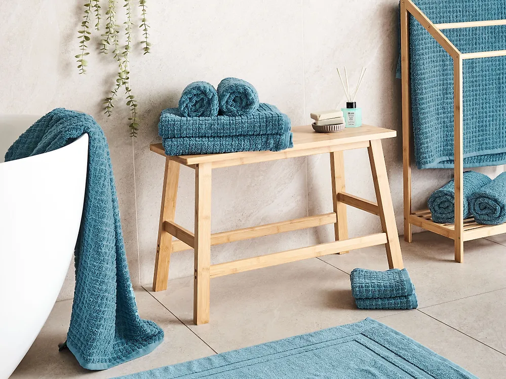 Set di 11 asciugamani ATAI Cotone Blu_1179034