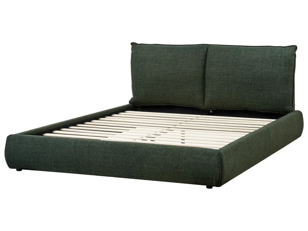 Bed Fabric VINAY 160 x 200 cm (EU King Size) Dark Green_970488