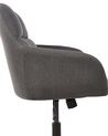 Fabric Office Chair Grey PALMDALE_935427