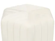 Pouffe MURIETTA Velvet Off-White_860651