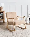 Rocking Chair LEKNES Boucle Beige