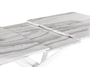 Extending Dining Table MOIRA White 160/200 cm 90 cm_811240