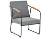 Lounge Set 4-teilig Aluminium grau 4-Sitzer VEZZANA_931067