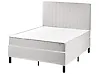 Divan Bed Fabric COUNTESS 120 x 200 cm (EU Small Double) Light Grey
