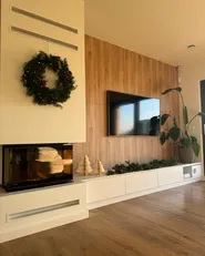 Wieniec świąteczny LED ELBRUS 60 cm Zielony_961671
