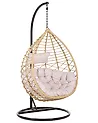 Hanging Chair with Stand ARSITA PE Rattan Natural