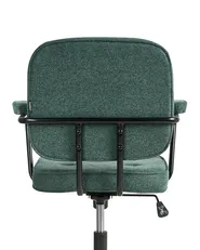 Desk Chair PAWNEE Fabric Dark Green_1057375