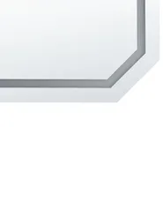 LED Bathroom Mirror LOCMARIAQUER 120 cm 60 cm Silver_837564